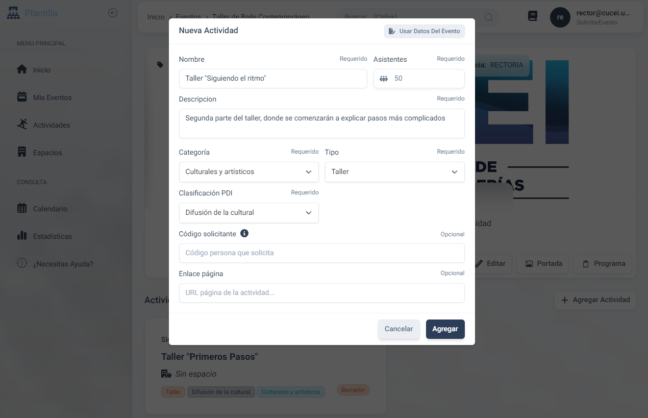 formulario de edición